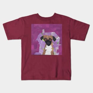 Purple Pupper Kids T-Shirt